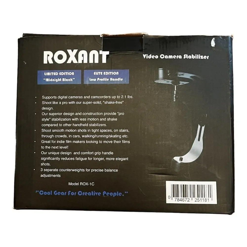 The Official‎ Roxant Pro Video Camera Stabilizer Limited Edition